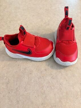 Nike Toddler Red Slip-On Athletic Shoes
